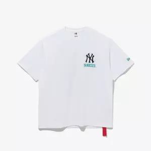 [뉴에라](대전신세계) MLB 뉴욕 양키스 포스터 티셔츠 화이트 14536477