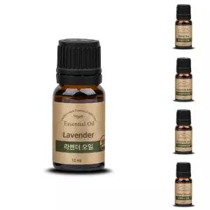 (라벤더 10ml) 퓨어스 오가닉 라벤더 에센셜오일 10ml/맛사지/오일/천연/허브/바디/샤워/에센셜/아로마