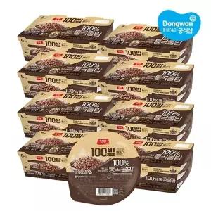 [동원] 양반100밥 100프로 통곡물밥 130g x 48개