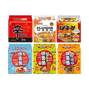 신안너배칼막 (신라면5,안성탕면5,너구리5,배홍동4,배홍동칼빔면4,배홍동막국수4)