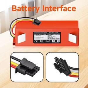 Roborock S50 Pure/MAX/MaxV/MaxV Ultra/Q5 Pro/MAX 진공 청소기용 기존 14.4V 12800mAh 대용량 배터리