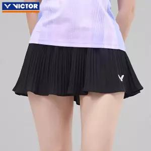 빅터 VICTOR 여성 스포츠 치마 K-61300 배드민턴 스커트 주름 속바지 강습 동호회