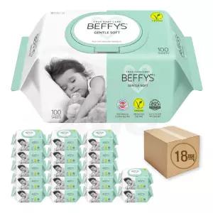 코디 베피스 젠틀 소프트 캡형 물티슈 60g 100매 18개