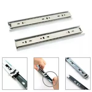 렌지대 싱크대 긴서랍 제작 3단 볼레일 선택 450mm 서랍장레일 3단볼레일