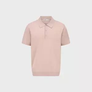[롯데백화점]에디션 [정상가 79,000D원]워셔블 베이직 반팔 니트 카라티 5종 NNF2ET1991