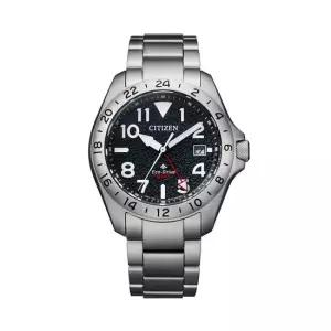 시티즌 BJ7150-50E 프로마스터 에코드라이브 GMT 남성 메탈 시계