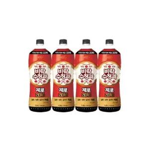 팔도 제로 수정과 1.5L x 4개 대용량