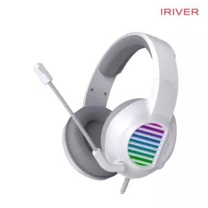 아이리버 USB 게이밍 헤드셋 노이즈캔슬링 마이크 EQwear-G10H 화이트