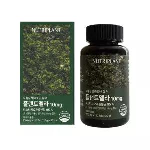 뉴트리플랜트 식물성 멜라토닌 함유 플랜트멜라 10mg 1000mg x 120정 1개 /JJ몰