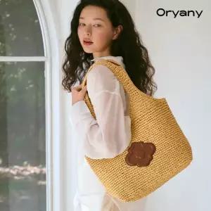 오야니 [백화점가 199 000] 26SS 모로칸 라피아 쇼퍼백