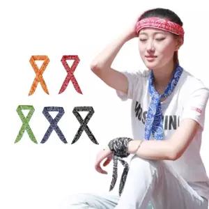 냉감스카프 5개 쿨넥밴드 아이스스카프 쿨링밴드 얼음목도리 넥쿨링