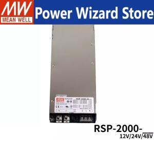 RSP-2000-48 MEAN WELL 고전력 스위칭 전원 공급 장치 48V42A2000W 조정  DC 병렬