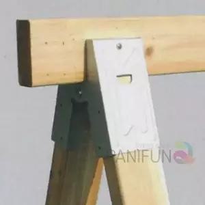 목재우마용연결브라켓 2개1조 목재브라켓 목공작업대