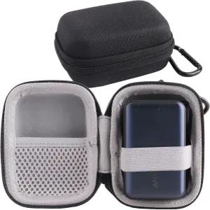 WERJIA Anker Nano 45W 10000mAh 파워 뱅크 하드 트래블 케이스 블랙