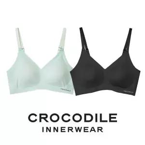 [크로커다일] 소프트핏 쉘론 후크형 브라2종 소프트민트 블랙 CDWBR5M1516