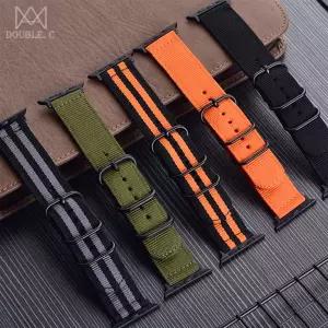 애플워치4 세대 40mm 44mm 우븐 줄루 Zulu 스포츠 루프 스마트워치 스트랩 줄 밴
