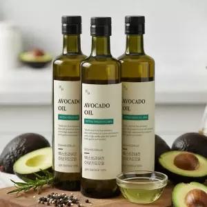 비오바이 저온압착 엑스트라버진 아보카도오일 500ml 3병 식용유