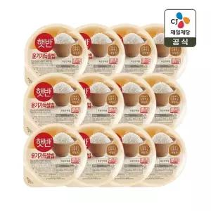 햇반 윤기가득 쌀밥 210g x12개