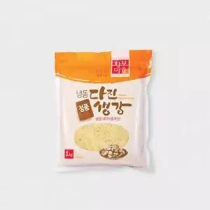 황보마을 다진생강 중국산 1kg 냉동