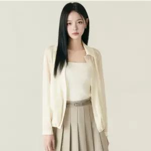 로엠 스트링 시스루 셔츠_RMYWF37R14