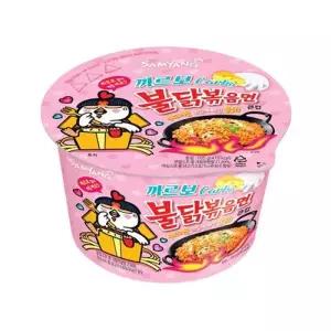 큰컵라면 삼양 까르보 불닭볶음면 105g 8개