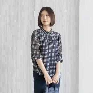 엄마옷 마담4060 네오카라블라우스 -QBL2605055-