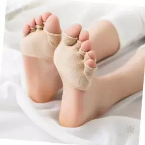 발가락 분리형 덧신 통풍 흡습 땀흡수 여름 실내 맨발 착용 발목 보호 면 소재