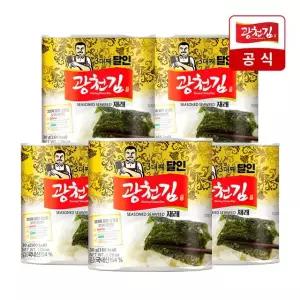 [광천김] 달인 재래김 캔김30g x 5캔