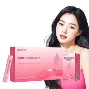 일양약품 초저분자 어린 콜라겐 펩타이드 100포 1박스 엘라스틴 히알루론산