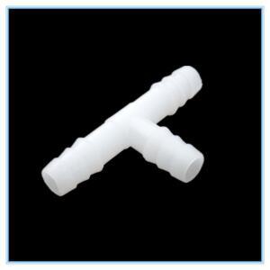황동 파이프 커넥터플라스틱 바브 호스 피팅 티 4mm 6mm 8mm 10mm 12mm 3 웨이 튜브 T 자형