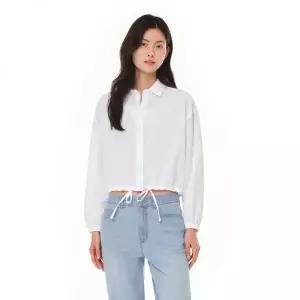 안다르 andar 린넨라이크 스트링 크롭 셔츠 APPSH-10 487773