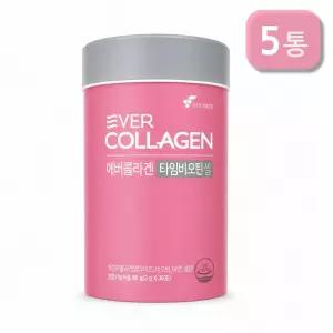 에버콜라겐 타임 비오틴 셀 3g x 30포 5통 MJM