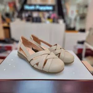 여성 발 편한 4cm 경량 오픈형 컴포트 단화 스트랩 샌들 3f26454-14CA 764340