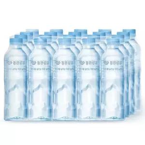 [동원] 동원샘물(무라벨) 500ml x 80병 생수 물