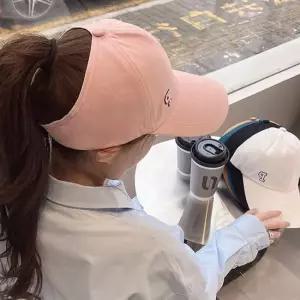 여성 캡모자 포니테일 야구모자 1P 찍찍이 둘레조절 포니테일모자 포니테일야구모자