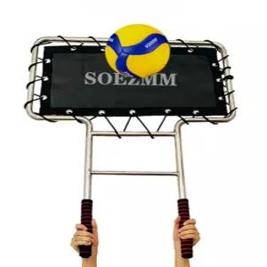 배구 스파이크 블로킹 T자형 보드 가드 서브 훈련 훈련장비 네트 지주대