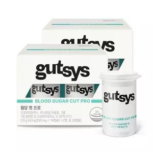Gutsys 것시스 혈당 컷 프로 50억 CFU 유산균 바나바잎추출물 28캡슐, 2개
