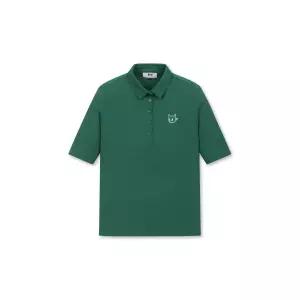 왁 WAAC 골프 WWTCM25904GRX Exclusive Women Ribbed Slim SS POLO 3941768