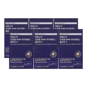 에스더포뮬러 여에스더 리포좀 NMN 파이토에스 울트라 X 380mg x 30매 x 6박스