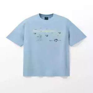 헬리녹스웨어 helinoxwear MAGIC HOURS CLOUD & SUN 반팔티셔츠Blue