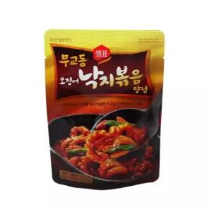 학교 무교동오징어낙지볶음양념130g 캠핑 샘표 샘표식품 양념 간편식 레토르트 서치43