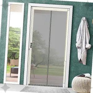 실내 출입문 자석 여닫이 방충 스크린 도어 가정용 현관 모기 차단 망사 커튼
