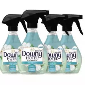 페브리즈 다우니 호텔 컬렉션 섬유스프레이 화이트티 370ml 4개