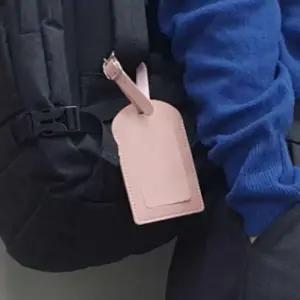 [라일리] Rly 커버 네임택 핑크 러기지택 골프백네임택 캐리어텍