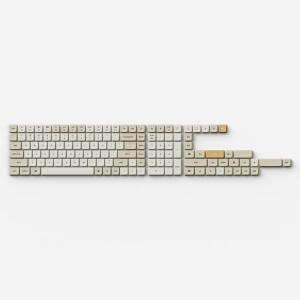 Keychron 로우 프로파일 더블 샷 PBT LSA 키캡 세트 맞춤형 기계식 키보드용 버전 2