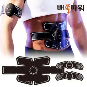 복부 코어 운동기구 복근 무선 뱃살 홈트레이닝 EMS 마사지기 배쏙파워 저주파 운동