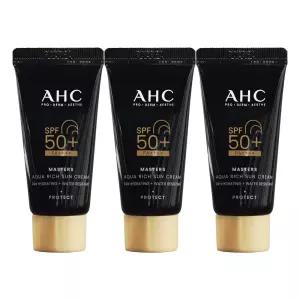 AHC 마스터즈 아쿠아 리치 선크림 10ml 3개