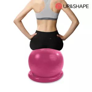 업앤쉐이프중량짐볼세트30cm(퍼플)헬스볼 스트레칭볼 홈트레이닝볼 필라테스볼 요가도구 운동 퍼플볼 요가