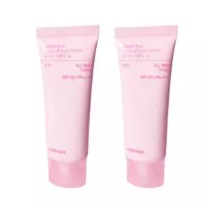 셀리맥스 선크림 톤업 하트핑크 베이스 파데 40ml X 2