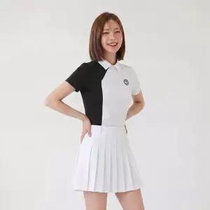 DEX 덱스 골프 여성 다이애그널 라인 카라티